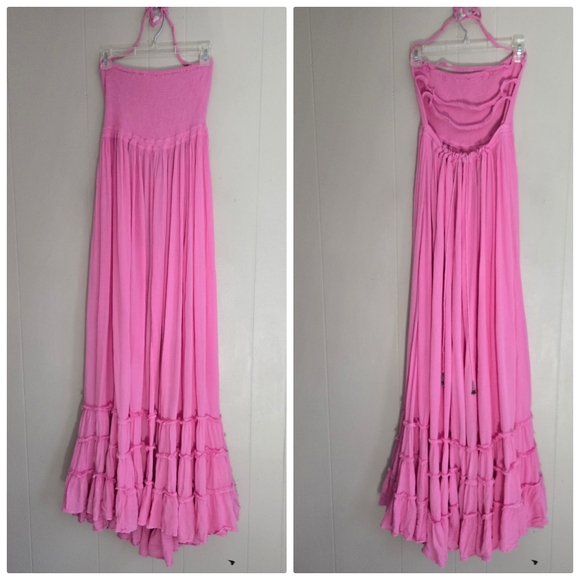 Free People Pink Maxi Dress - Picture 2 of 12